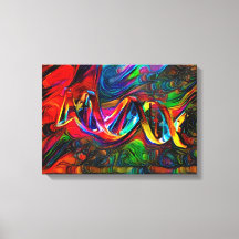 DNA Strand Artwork