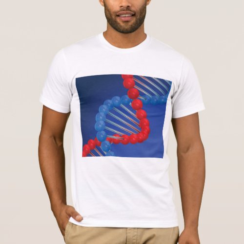 DNA Strand Mens T_Shirt