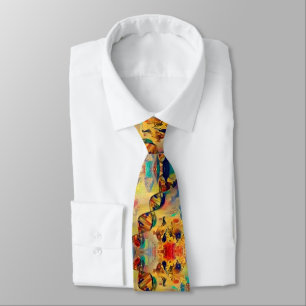 DNA strand Neck Tie