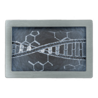 DNA strand Rectangular Belt Buckle