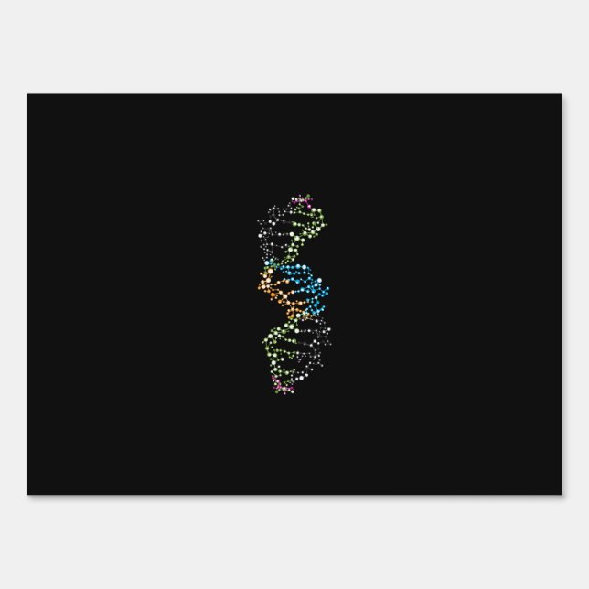 DNA Strand Sign (Front)