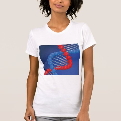 DNA Strand Womens T_Shirt