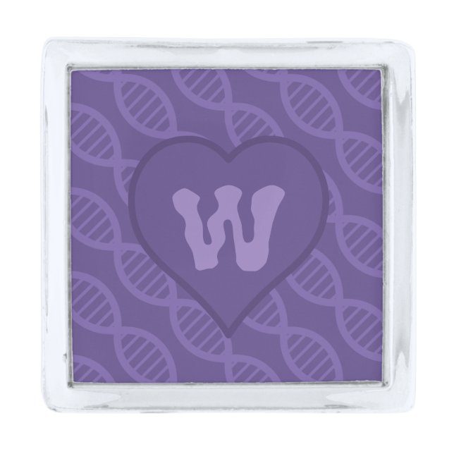 DNA Stripes Lapel Pin (Front)