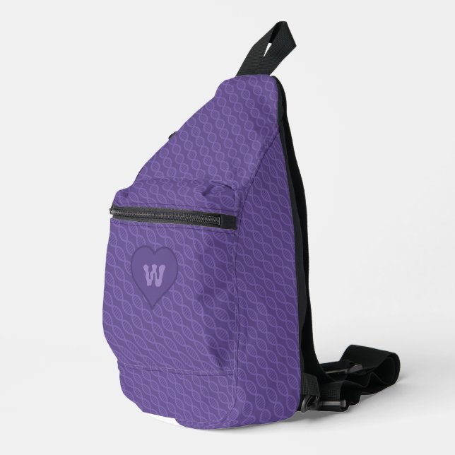 DNA Stripes Sling Bag (Right Corner)