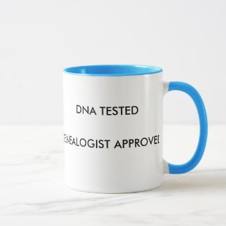 DNA TESTED MUG