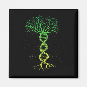 Dna Tree Life Genealogy Biologist Genetics Science Magnet