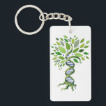 DNA Tree of Life Keychain<br><div class="desc">Add something unique to your keychain.</div>