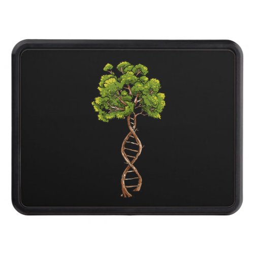 Dna Tree Of Life Science Genetics Biology Environm Hitch Cover