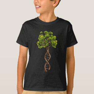 Dna Tree Of Life Science Genetics Biology Environm T-Shirt