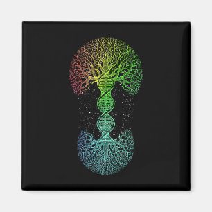 Dna Tree Of Life Science Of Genetics Earth Day Gen Magnet