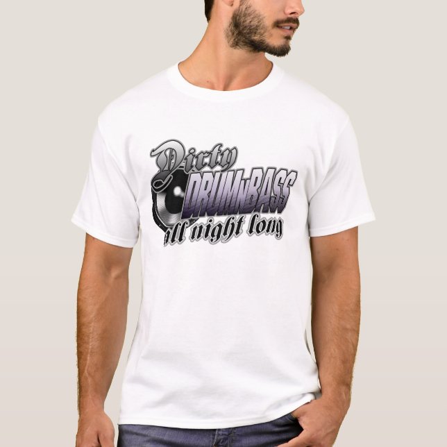 DnB DRUMnBASS t-shirt (Front)