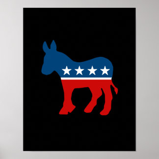DNC - DEMOCRAT - DONKEY POSTER