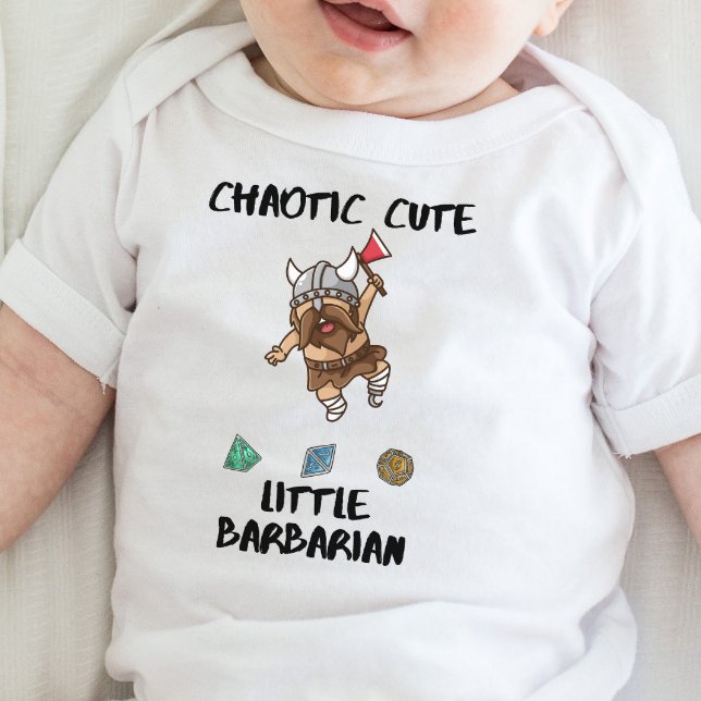 DnD Baby - Chaotic Cute Little Barbarian Bodysuit (Creator Uploaded)