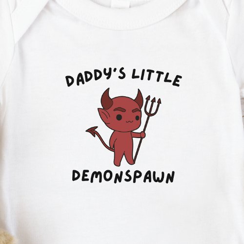 DnD Baby _ Daddys Little Demon Spawn Baby Bodysuit