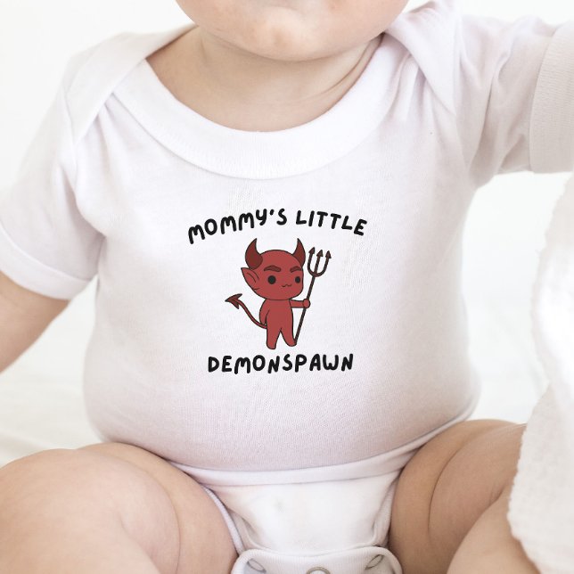 DnD Baby - Mommy's little demonspawn Baby Bodysuit (Creator Uploaded)