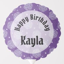 DnD Birthday Party D20 Dice