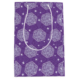 DnD Birthday Party Dungeons &amp; Dragons D20 Dice Medium Gift Bag