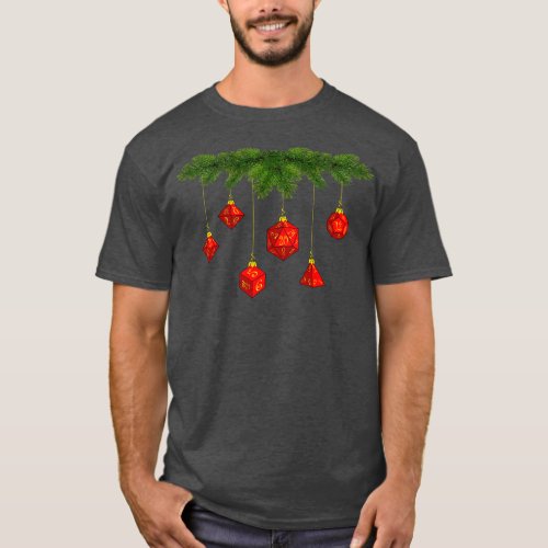 DnD Dice Ornaments T_Shirt