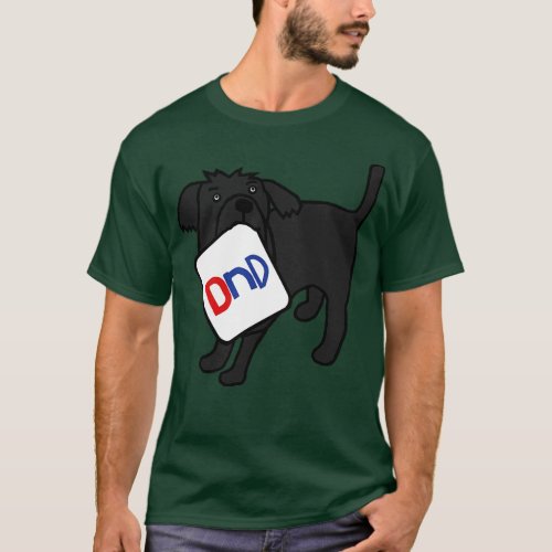 DND Dog say Do not Disturb I am Gaming T_Shirt