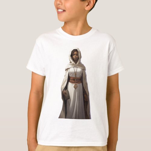 DnD Female Cleric T_Shirt
