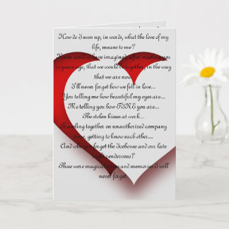 DNHallmark EXCLUSIVE: Love Of My Life Birthday Card