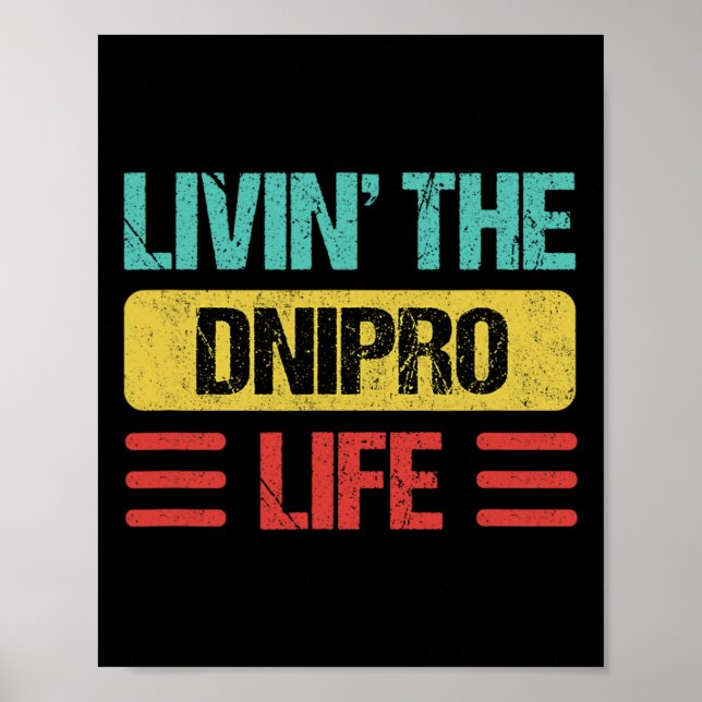 Dnipro Ukraine 2  Poster (Front)