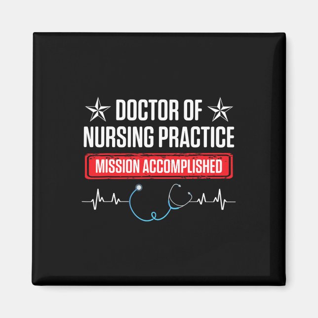 Dnp Doctor Of Nursing Practice Accomplish Rn Nurse Magnet (Front)