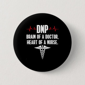 Dnp Doctor Of Nursing Practice Brain Rn Nurse Da1  Button