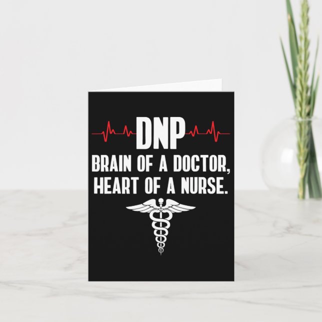 Dnp Doctor Of Nursing Practice Brain Rn Nurse Da1  Card (Front)