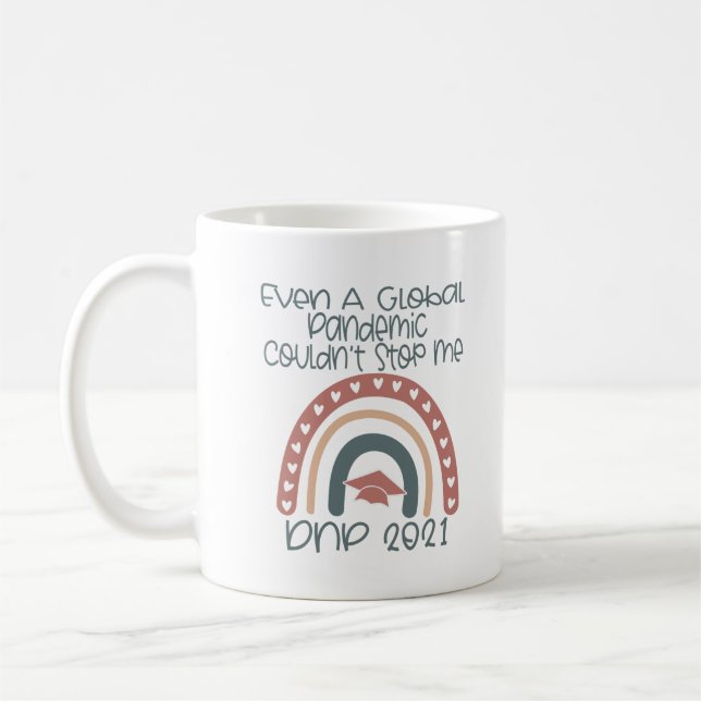 DNP Doctor of Nursing Practice Nurse Graduation  Coffee Mug (Left)