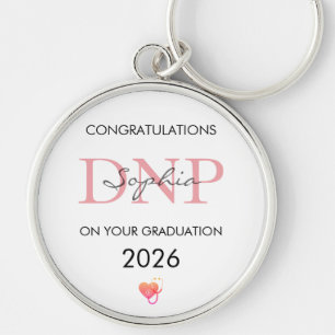 DNP Graduation Personalized Name Class of 2026 Keychain