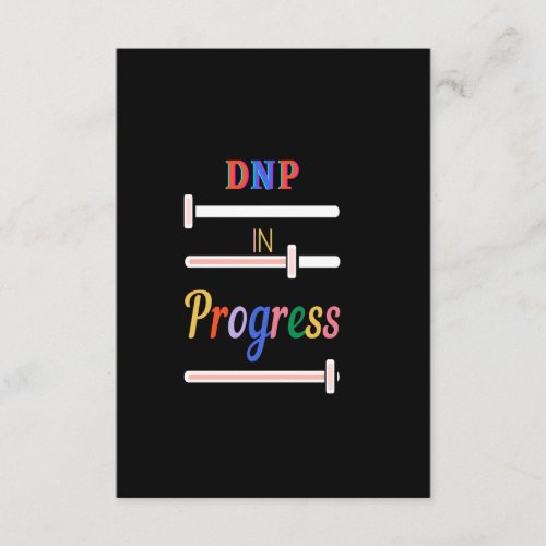 DNP in Progress Enclosure Card