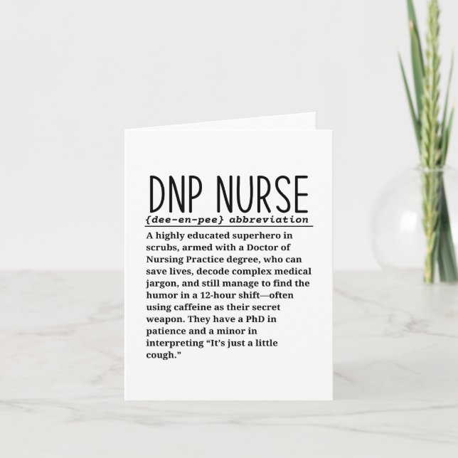Dnp nurse card (Front)