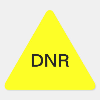 DNR Medical Chart Label