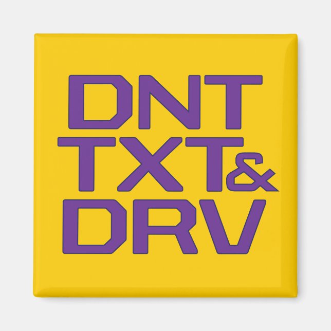 DNT TXT & DRV MAGNET (Front)