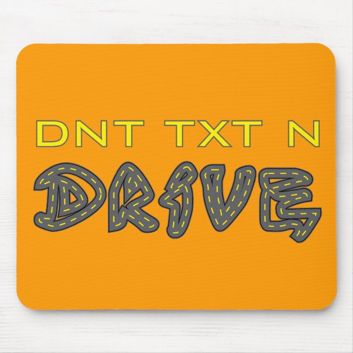 DNT TXT N Drive Mousepad