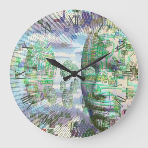 Do androids dream of electric sheep large clock