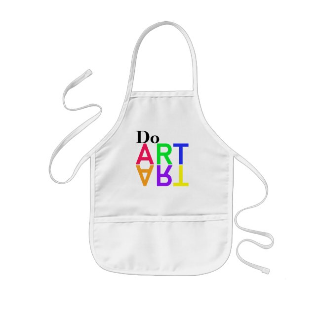 DO “ART”  KIDS' APRON (Front)