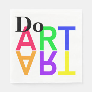 DO “ART”  NAPKINS