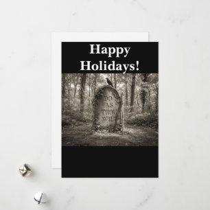 Do As Thy Wilt Holiday Card