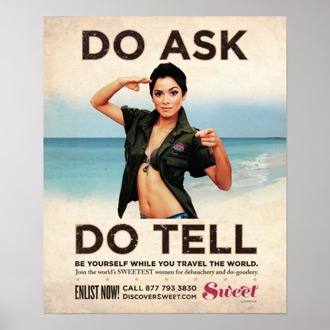 Do Ask Do Tell Poster (Front)