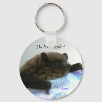 "Do Bats Smile?" Keychain
