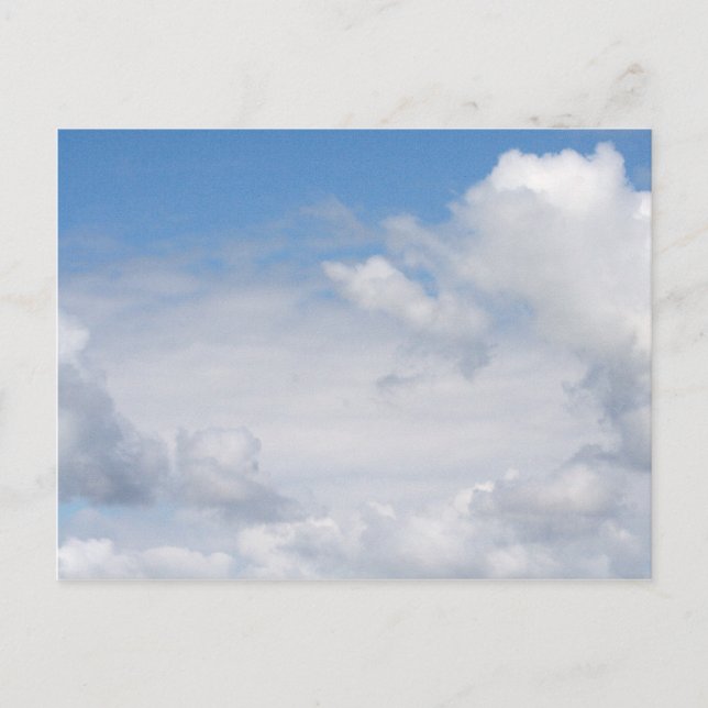 Do clouds have souls? postcard (Front)