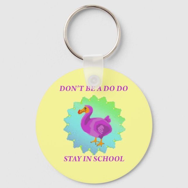 Do Do Bird Keychain (Front)