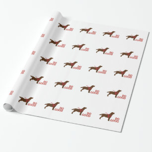 Do Good - Service Dog - Chocolate Lab Wrapping Paper