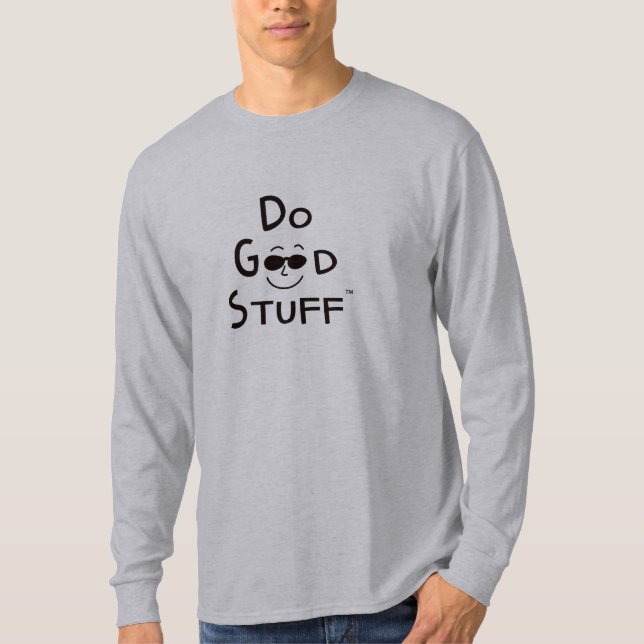 Do Good Stuff™ Basic Long Sleeve Tee (Front)