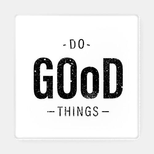 Do Good Things  Coaster Set