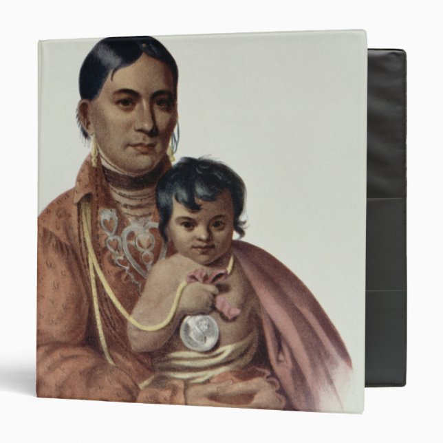 Do-Hon-Go, an Osage Woman Binder (Front/Inside)