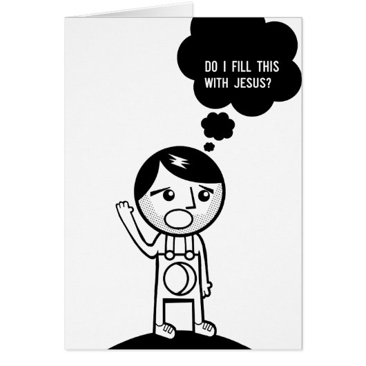 Do I fill this with Jesus? Cards (Front)