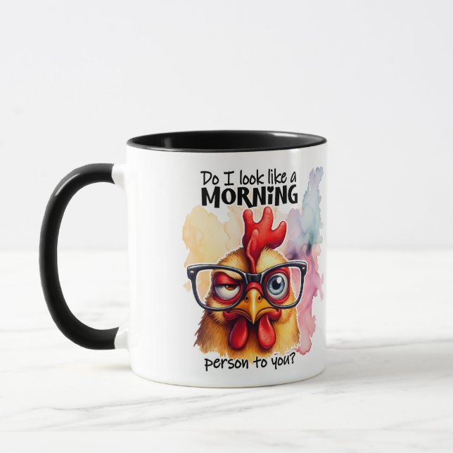 Do I Look Like A Morning Person Mug (Left)